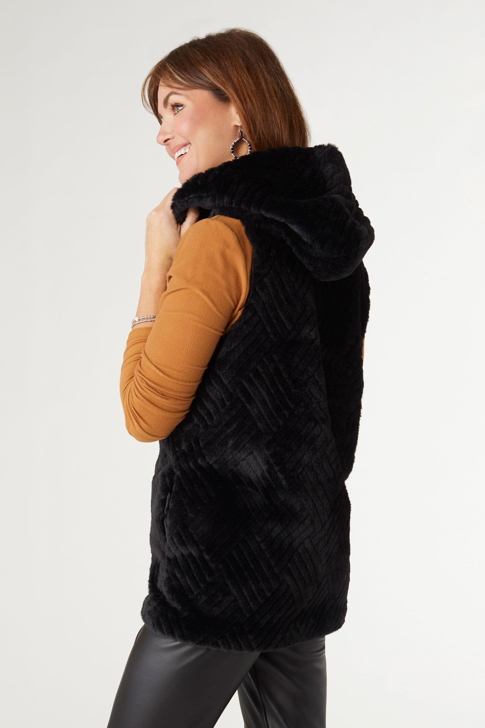 Lyric Faux Fur Vest Product Image