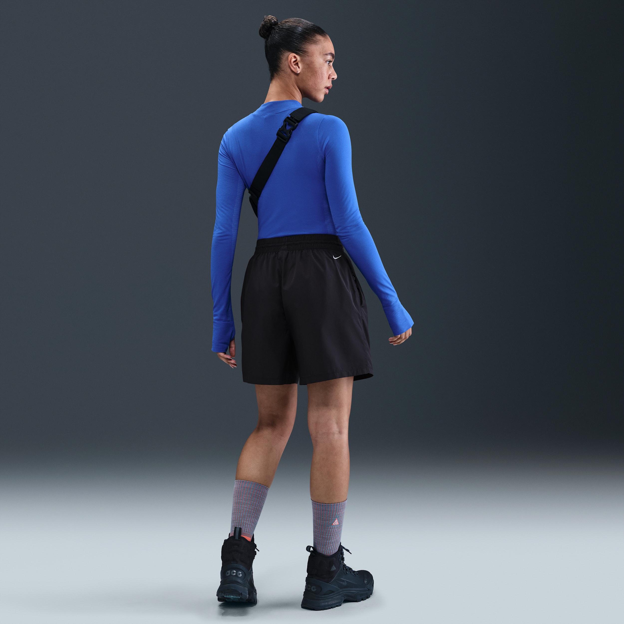 Womens Nike ACG Repel Mid-Rise Ripstop Shorts | HJ0263-010 Product Image