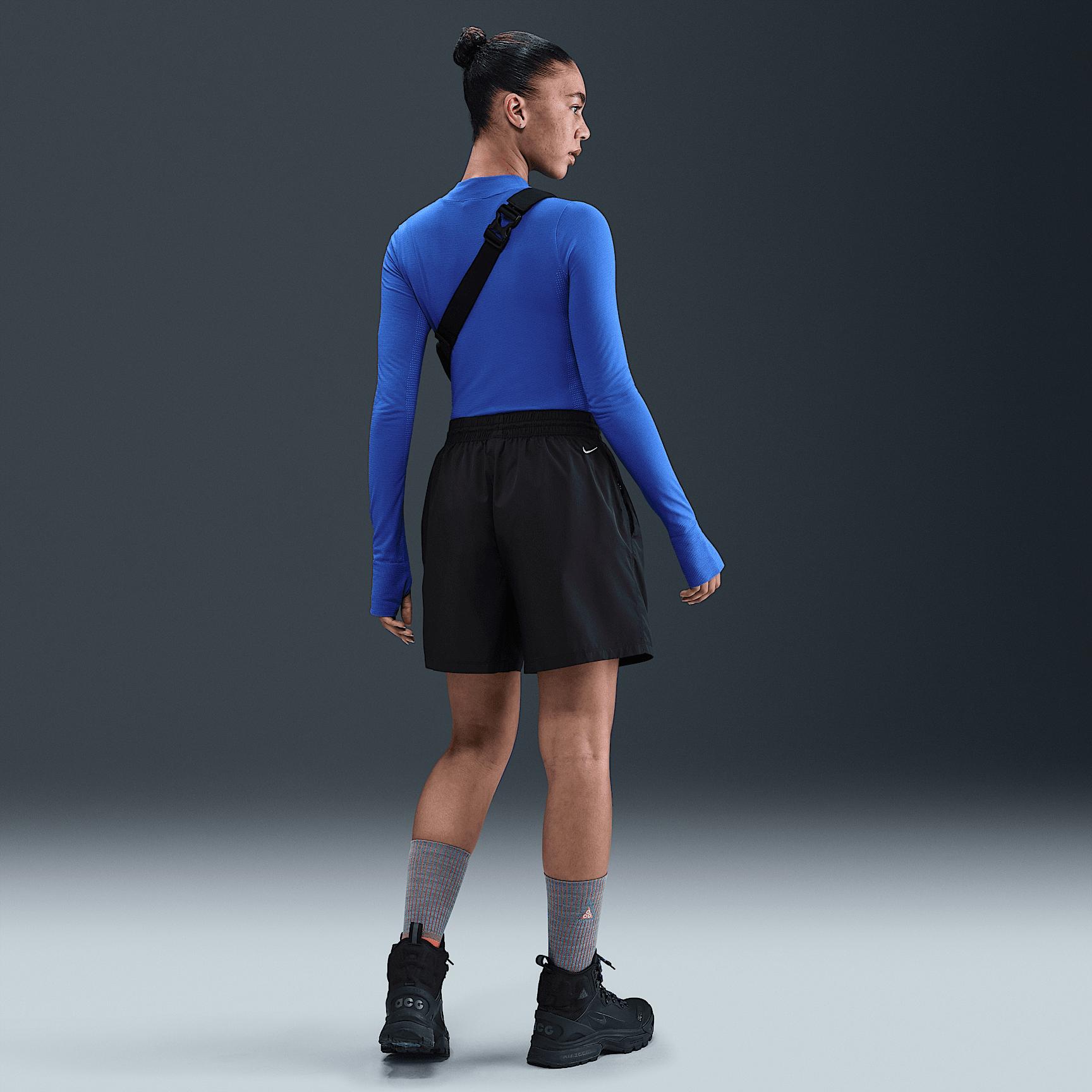 Womens Nike ACG Repel Mid-Rise Ripstop Shorts | HJ0263-010 Product Image