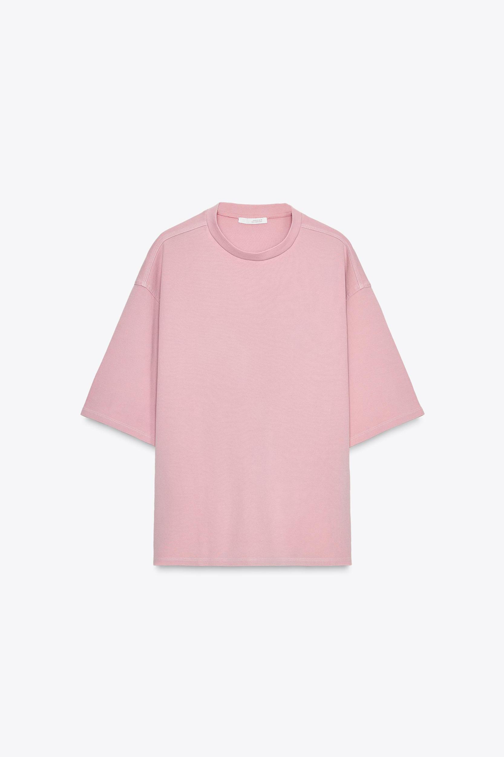 WASHED EFFECT INTERLOCK T-SHIRT Product Image