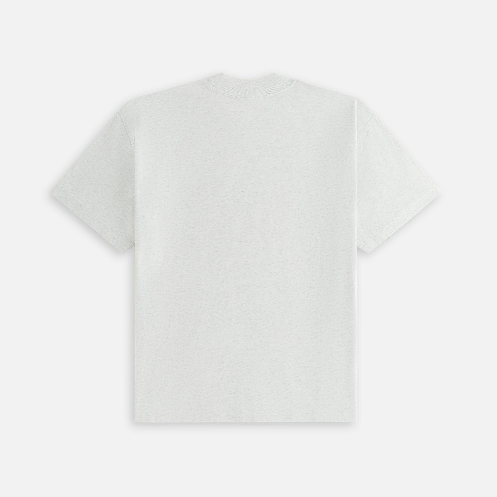 Kith Women for the New York Knicks Ashwin Crewneck - Light Heather Grey Female Product Image