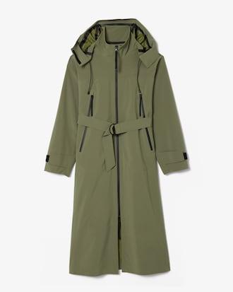 Long Oversized Water-Repellent Parka Product Image
