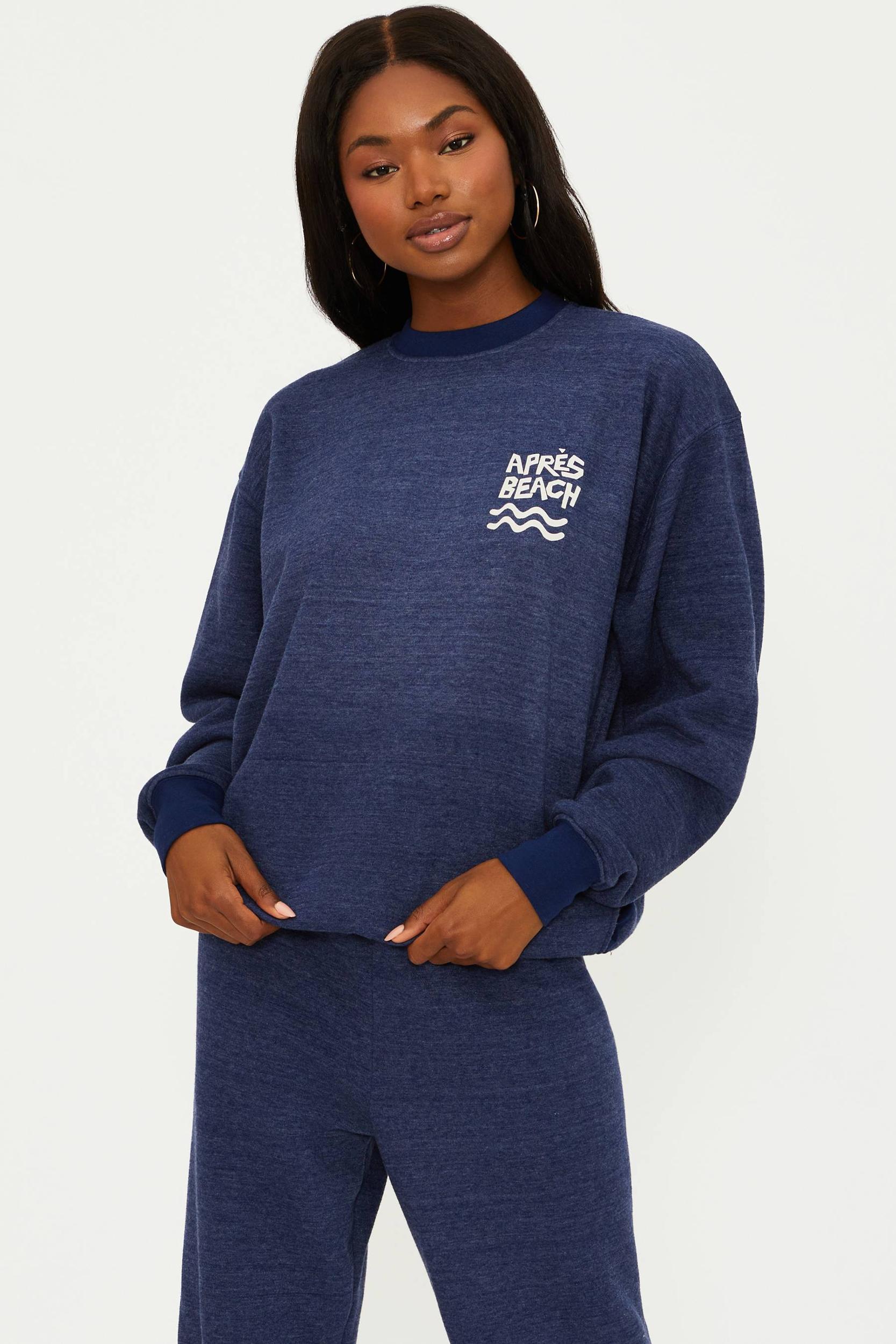 Kenzlie Pullover Navy Heather Product Image