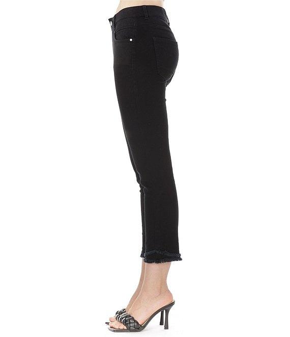APNY Olivia Stretch Ponte Cropped Frayed Pants Product Image