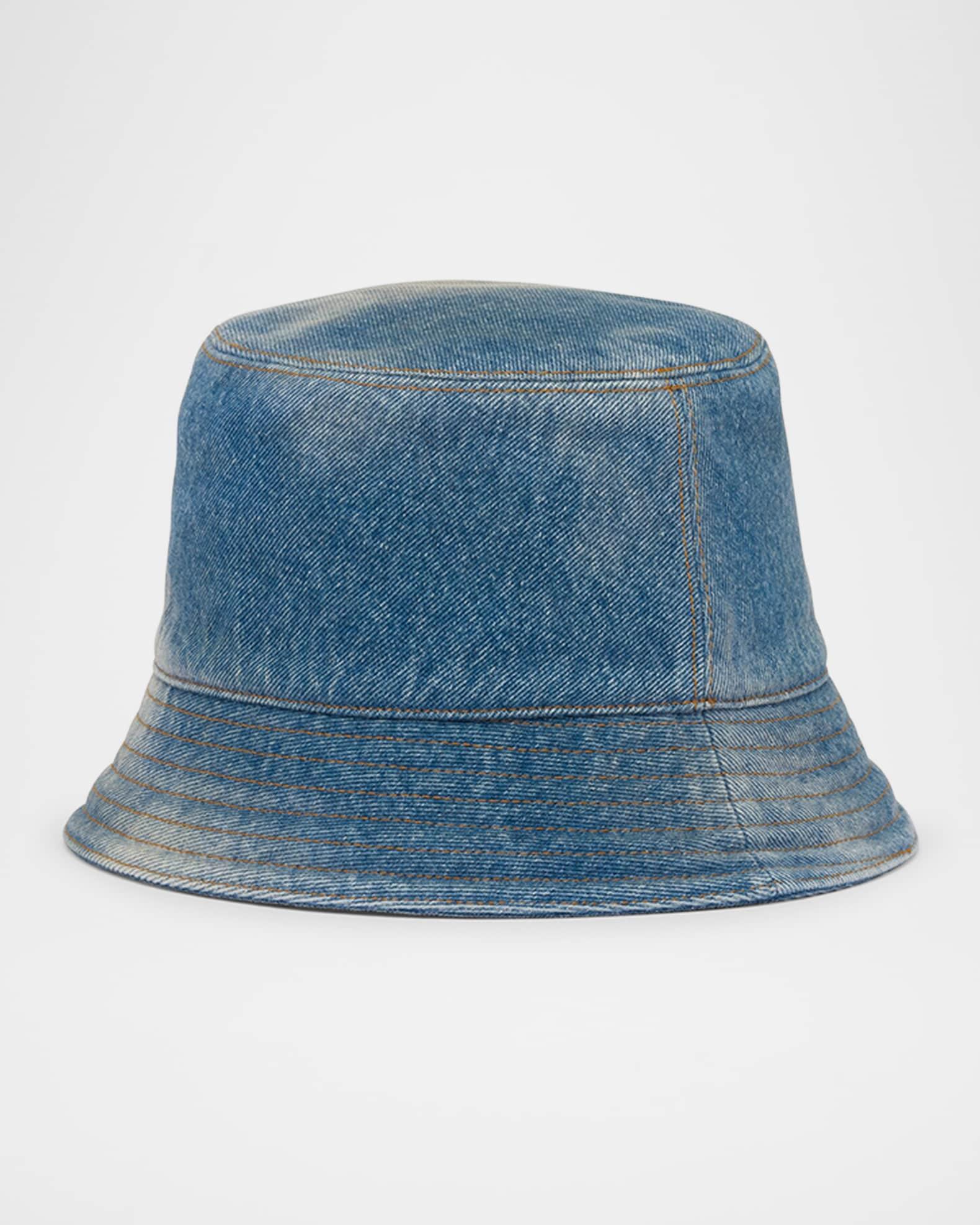 Denim Logo Bucket Hat Product Image