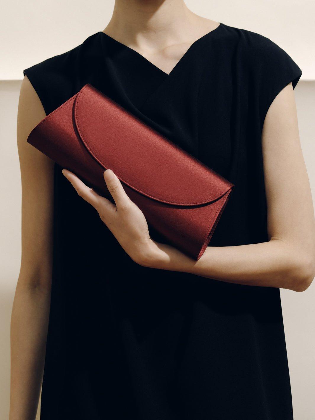 The Opera Clutch in Satin Product Image