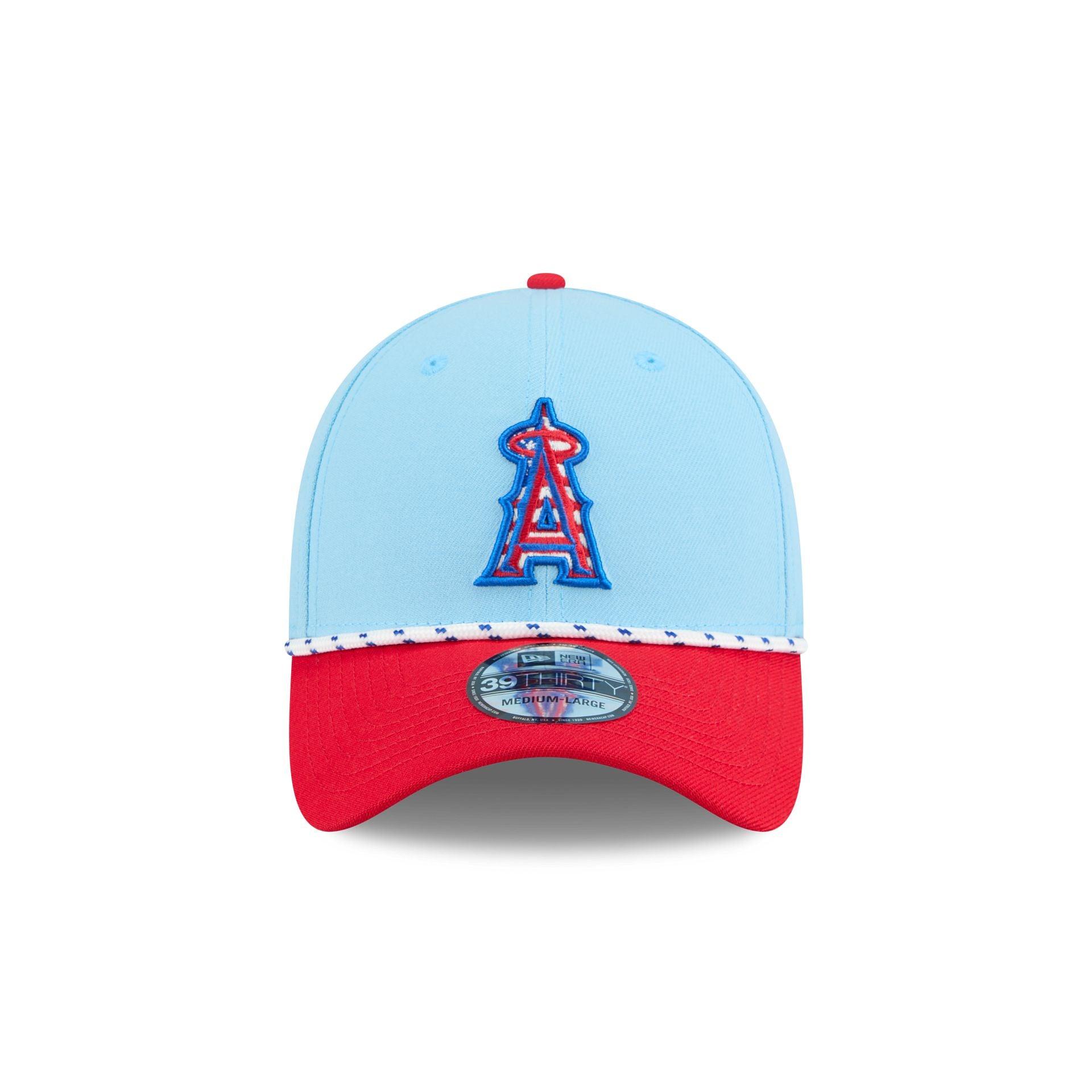 Los Angeles Angels Independence Day 2025 39THIRTY Stretch Fit Hat Male Product Image
