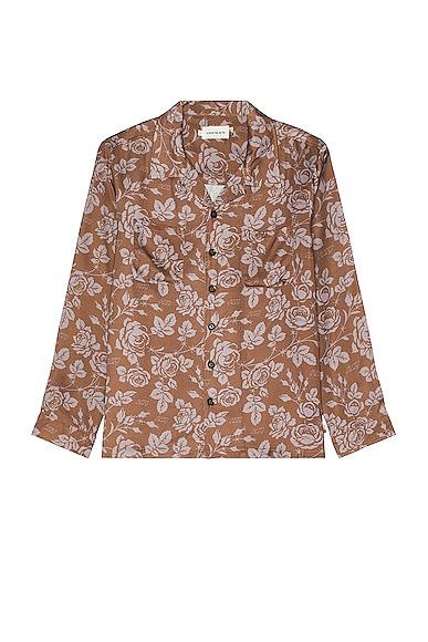 Long Sleeve Pattern Woven Product Image