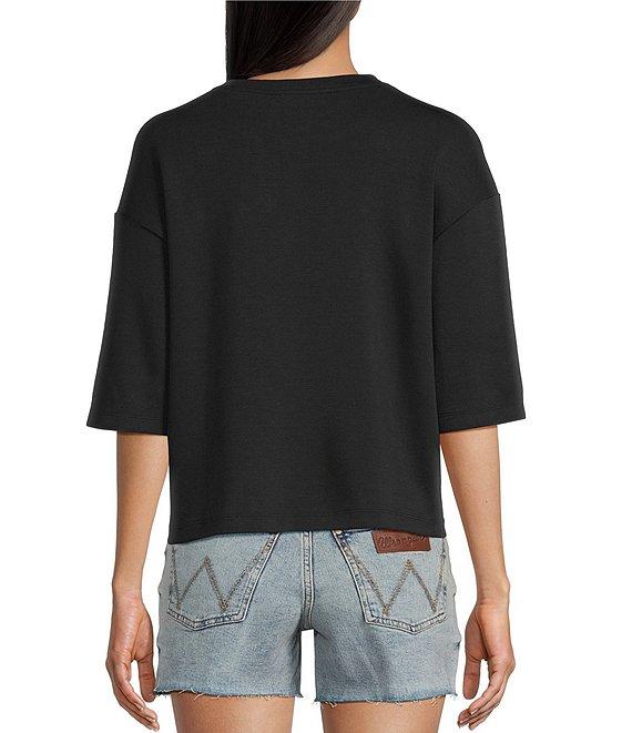 Double Zero Elbow Sleeve T-Shirt Product Image