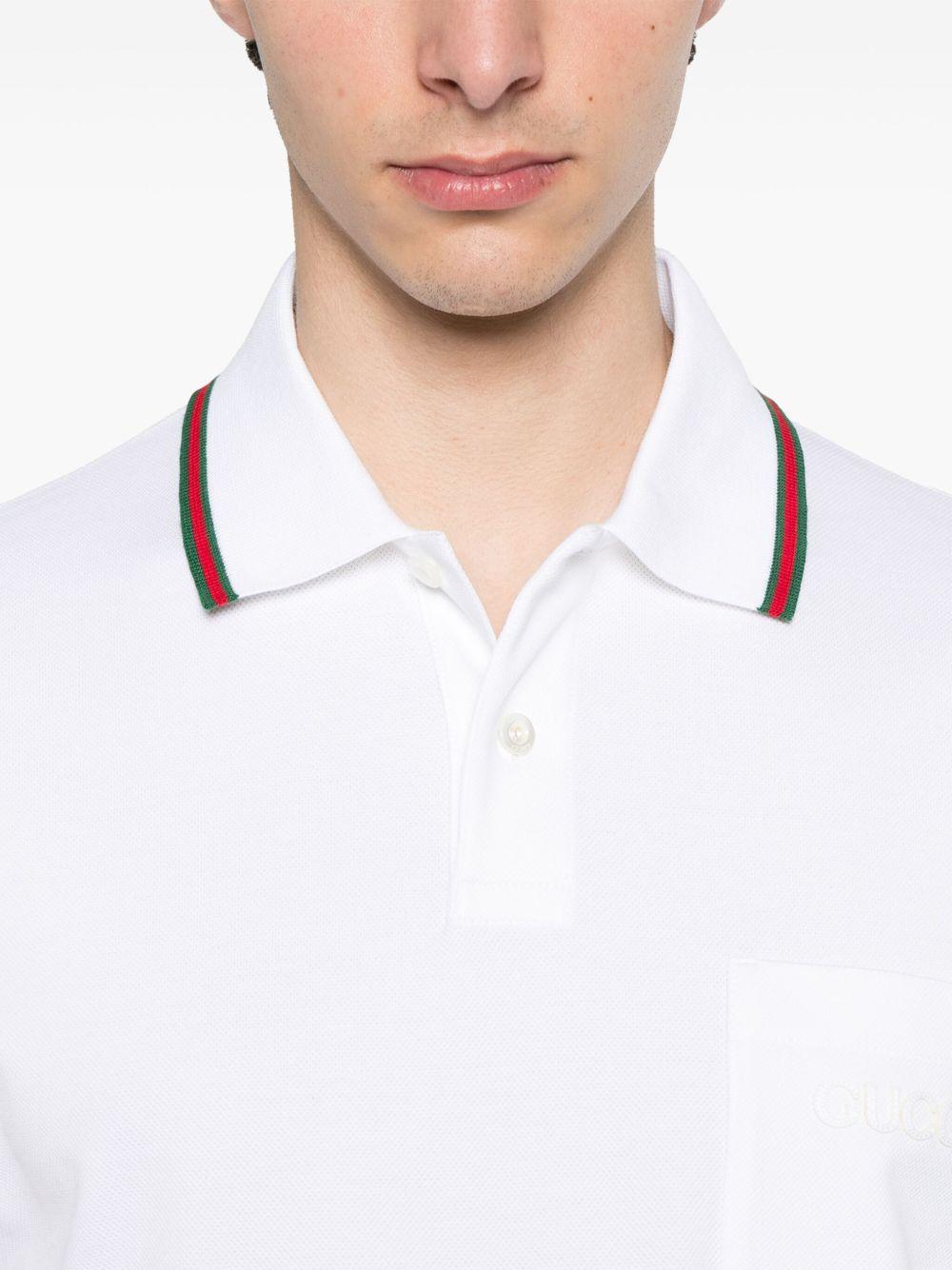 logo-appliqué polo shirt Product Image