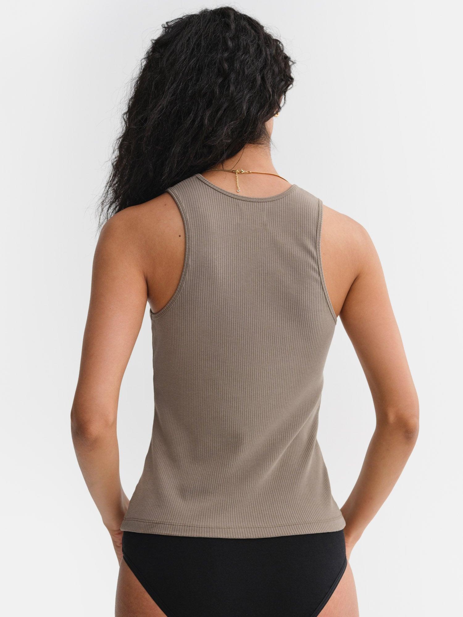 Tencel Rib Easy Tank Female Product Image