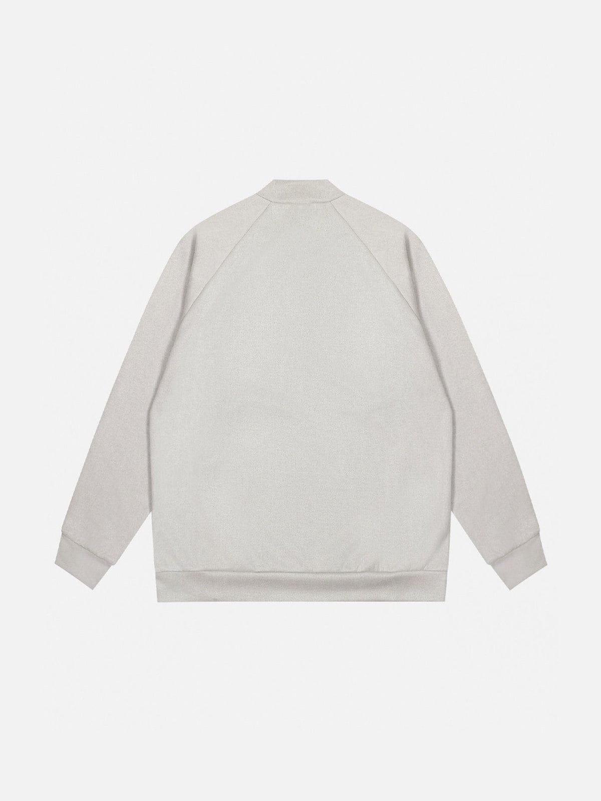 Aelfric Eden Reflective Strip Suede Sweatshirt Product Image