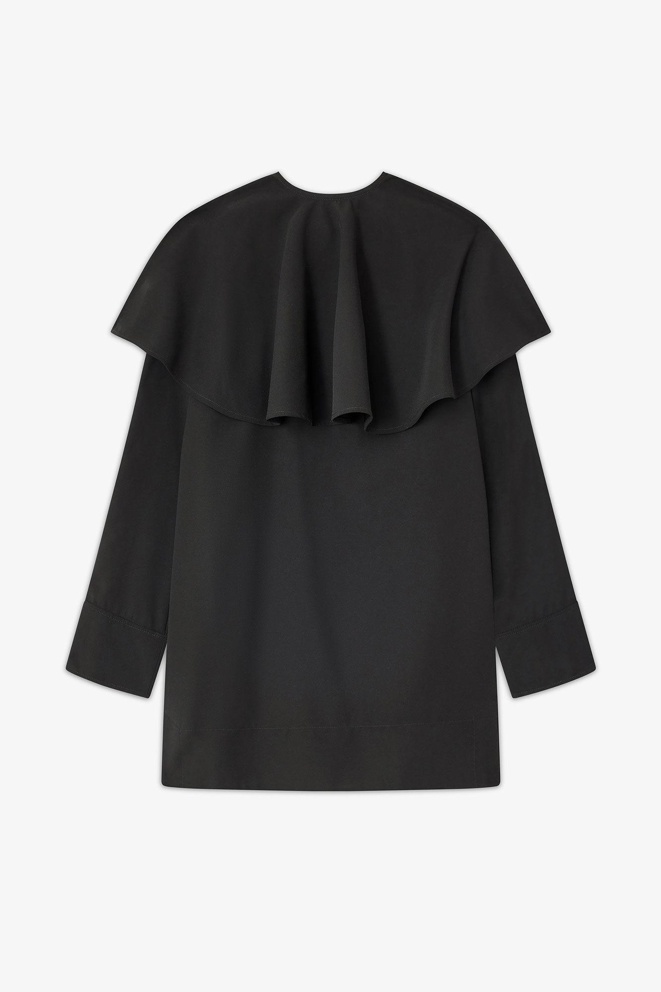 Black Circle Collar Dress Product Image