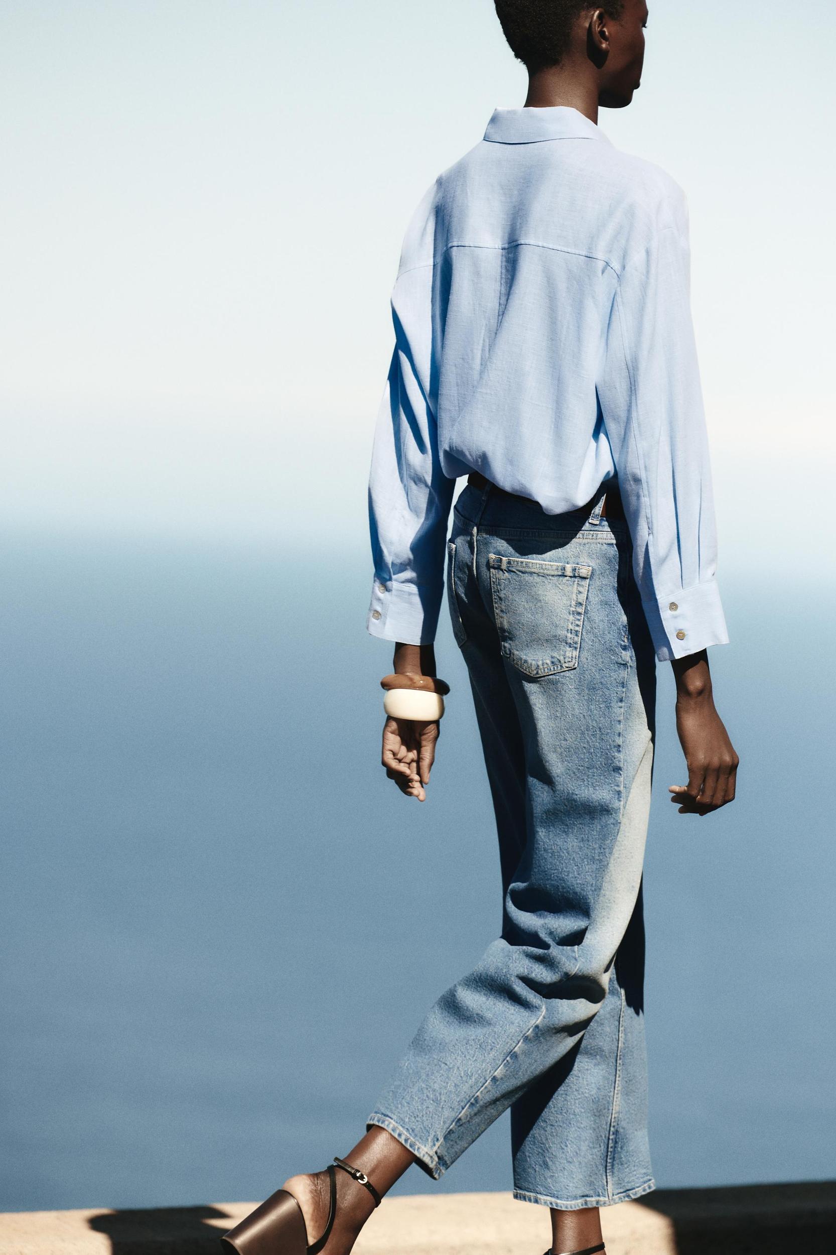 Z1975 BELTED HIGH-WAISTED CULOTTES Product Image