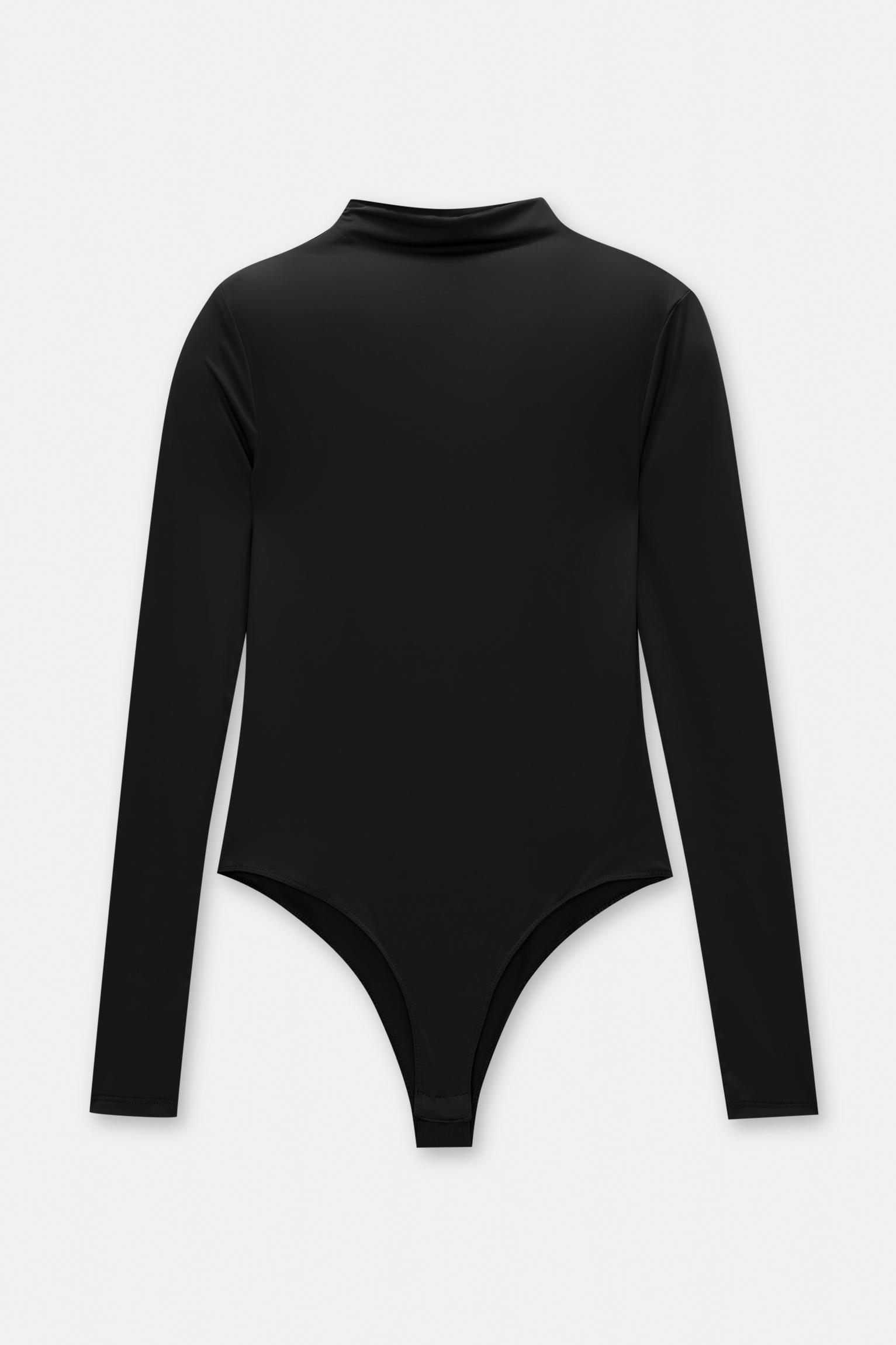 Long sleeve polyamide bodysuit Product Image