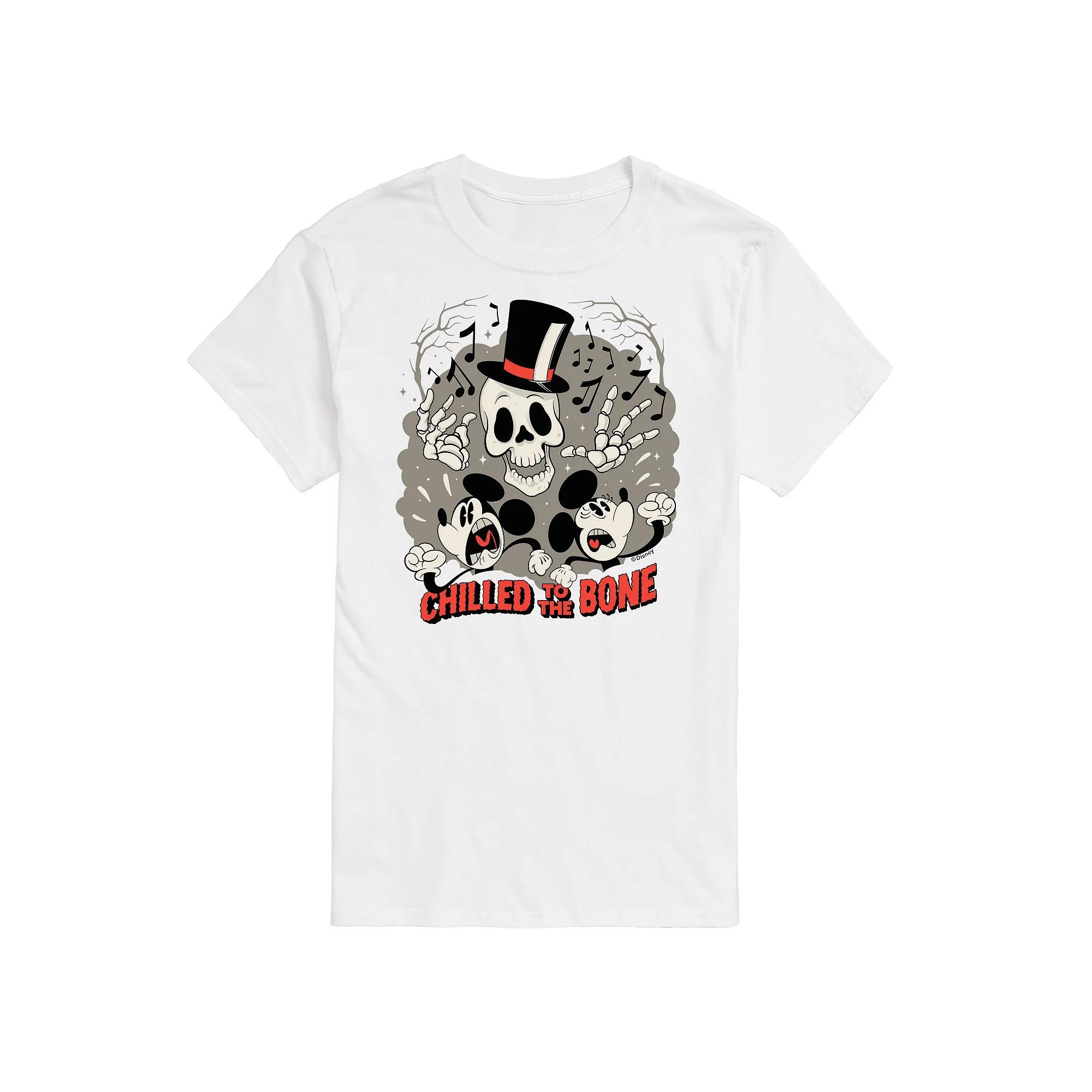 Disney's Mickey Mouse Men's Chilled To The Bone Graphic Tee,  Product Image