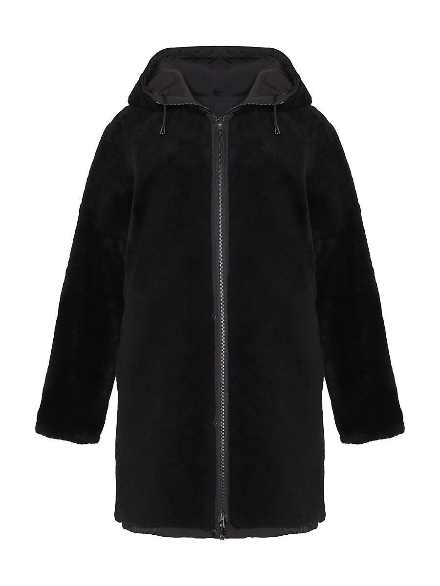 Womens Reversible Shearling Lamb Stroller Product Image