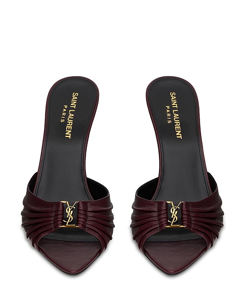 Saint Laurent Womens Babylone Mules Product Image