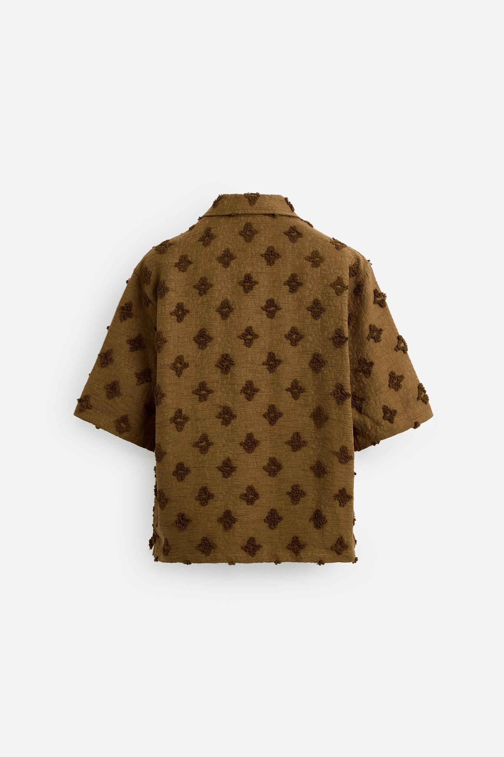 TEXTURED JACQUARD SHIRT Product Image