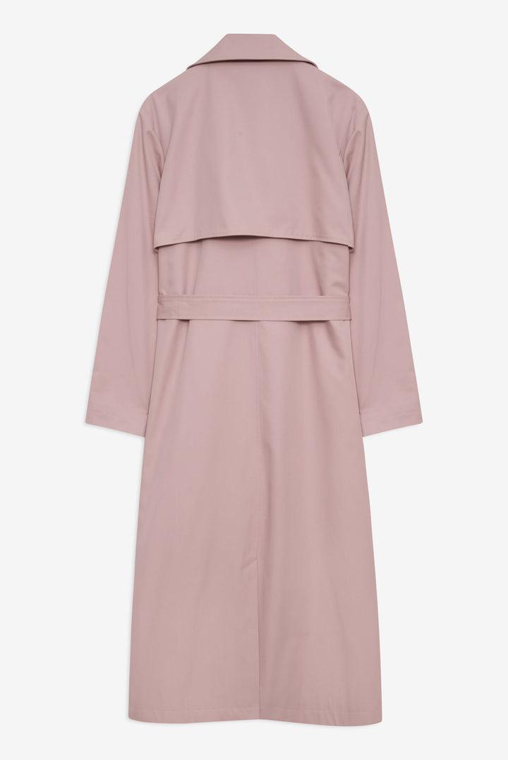 Reese Trench Coat — Mauve Product Image