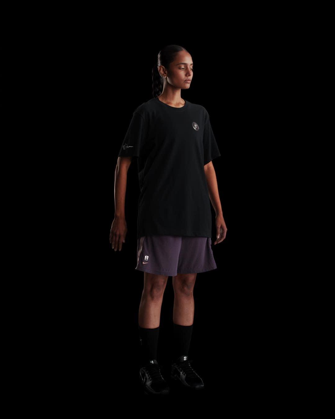 Nike Womens Nike Sabrina Signature Shorts - Womens Black/Summit White Product Image
