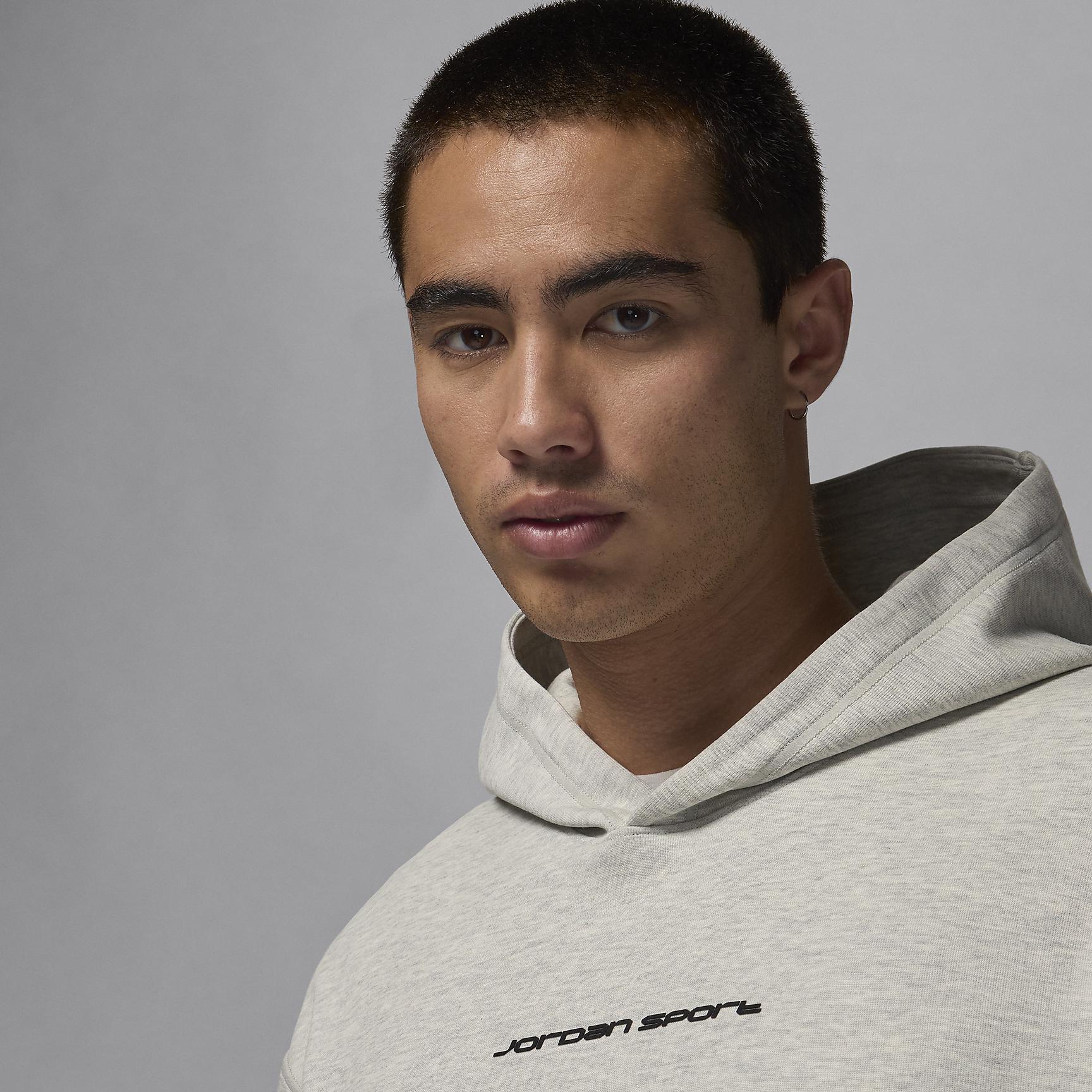 Mens Jordan Sport Hoop Fleece Dri-FIT Pullover Hoodie | HF0280-050 Product Image