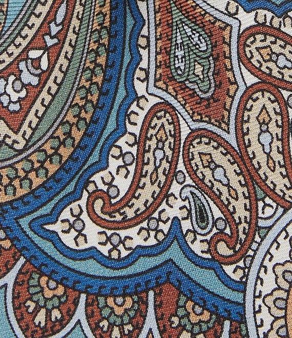 Cremieux Ashby Print Paisley 3 1/8#double; Woven Silk Tie Product Image