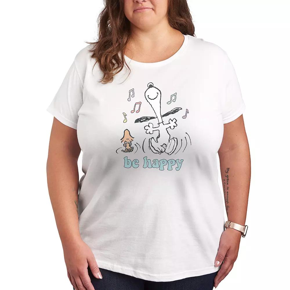 Plus Garfield I'm Fine This Is Fine Graphic Tee, Women's,  Product Image