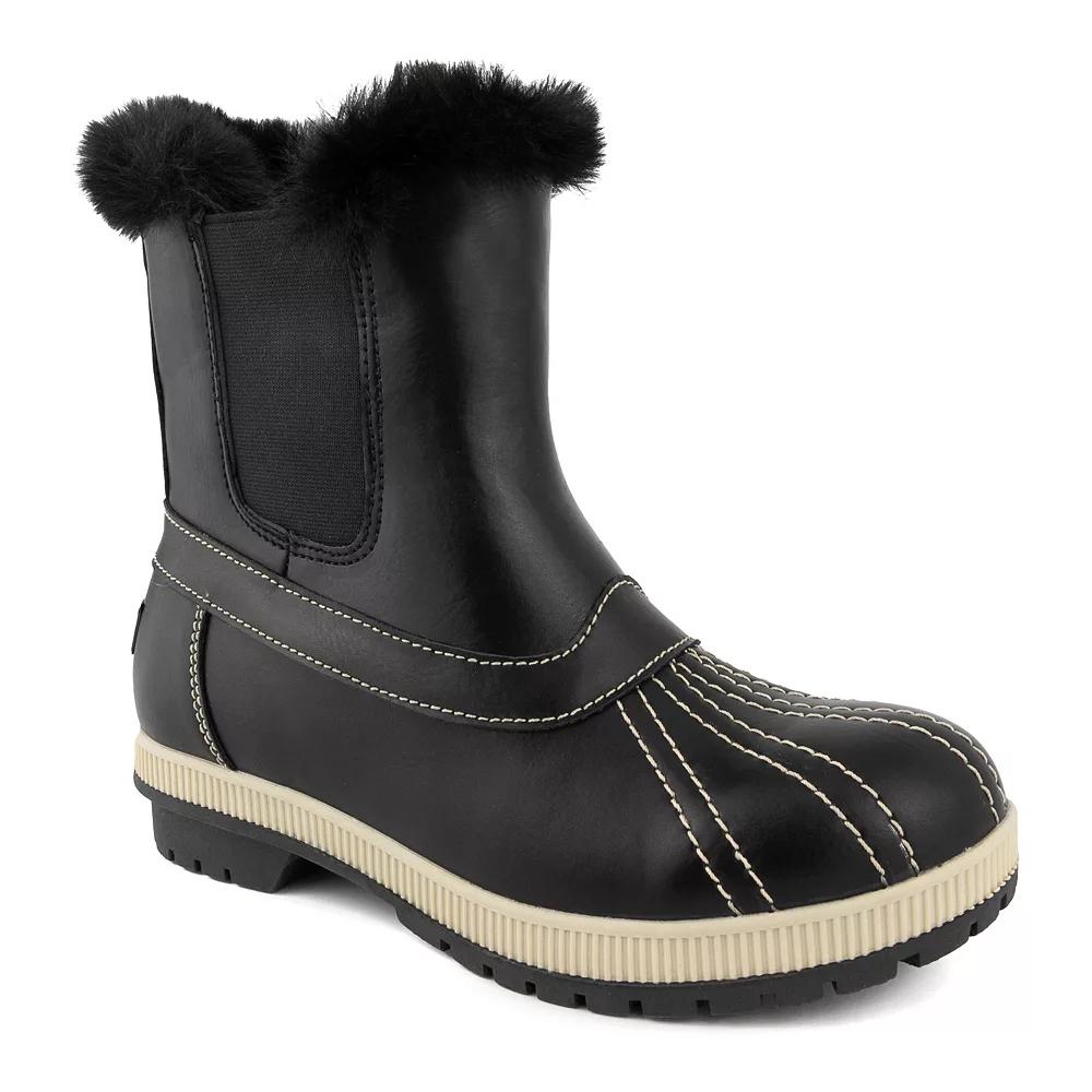 London Fog Mildred Women's Winter Boots, Size: 9, Black Product Image
