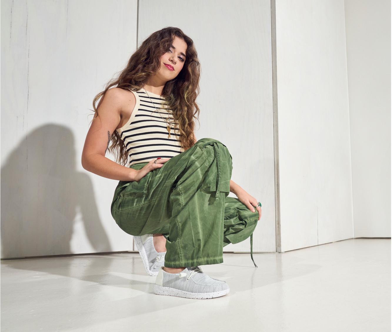 Women's HEYDUDE Wendy Stretch Sox Casual Shoes Product Image