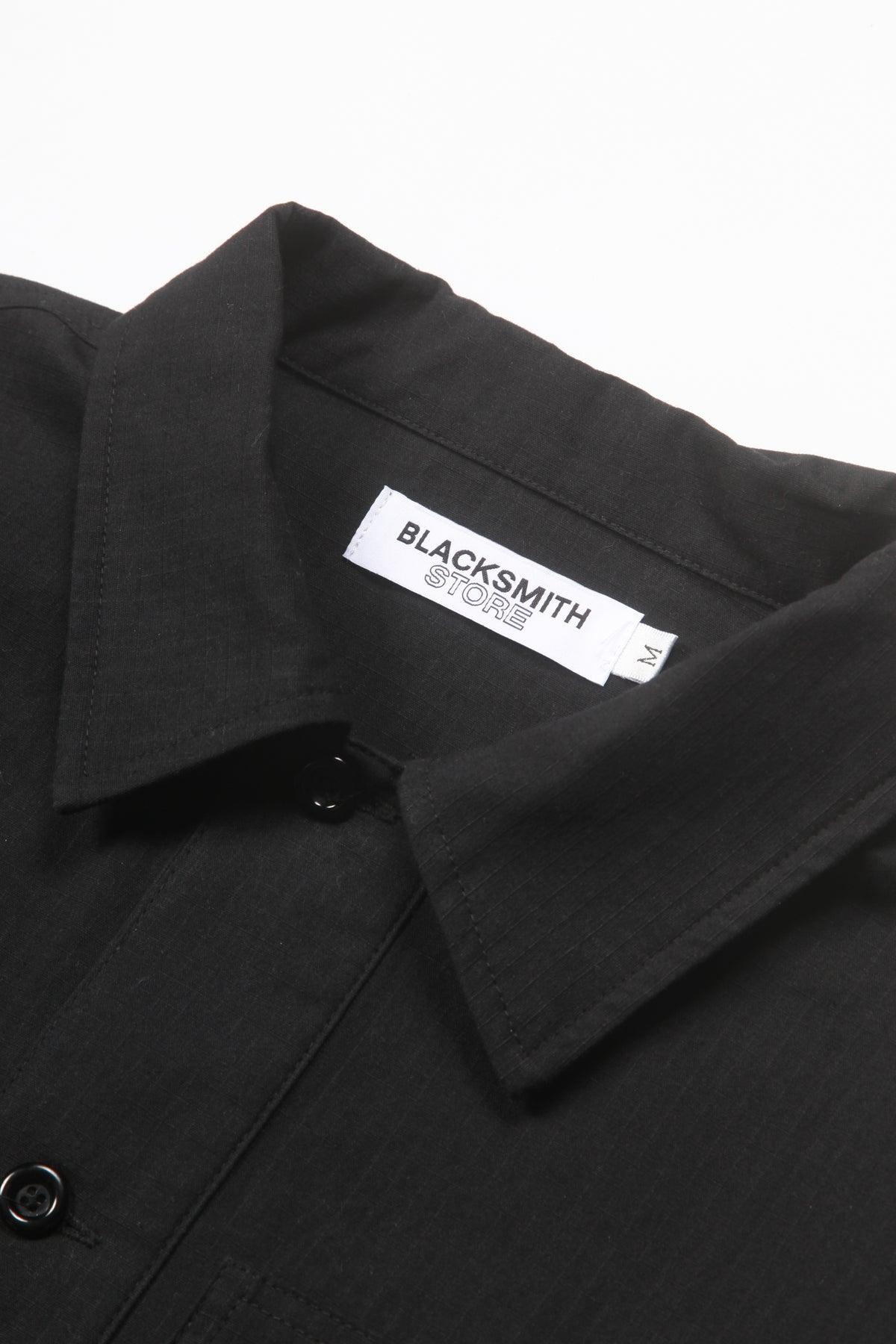 Blacksmith - Ripstop Military Popover - Black Product Image