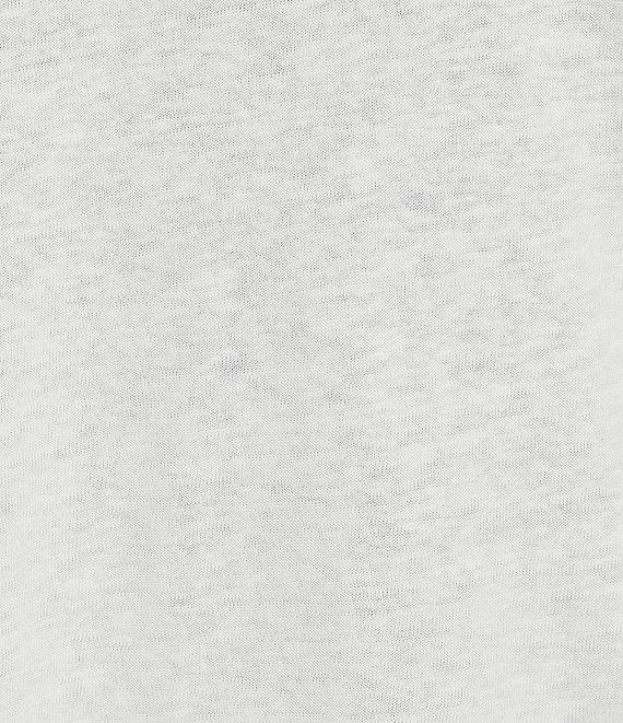 Splendid Cady Linen Blend Knit Crew Neck Sleeveless Tank Product Image