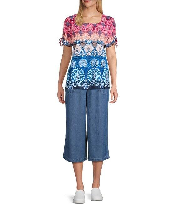 Allison Daley Lyocell Pull-On Capri Pants Product Image