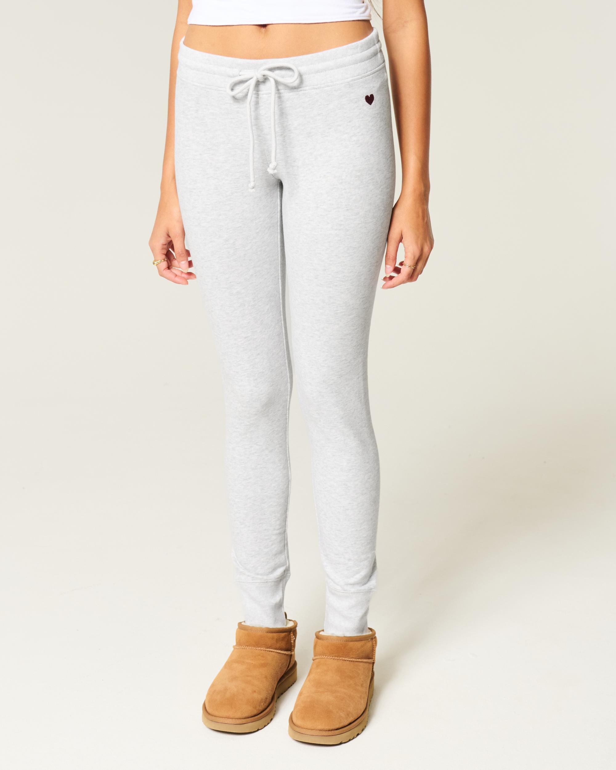 Bow Graphic Fleece Leggings Product Image