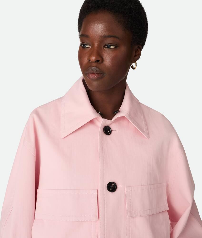 Women's Cotton Twill Jacket in Camelia Product Image