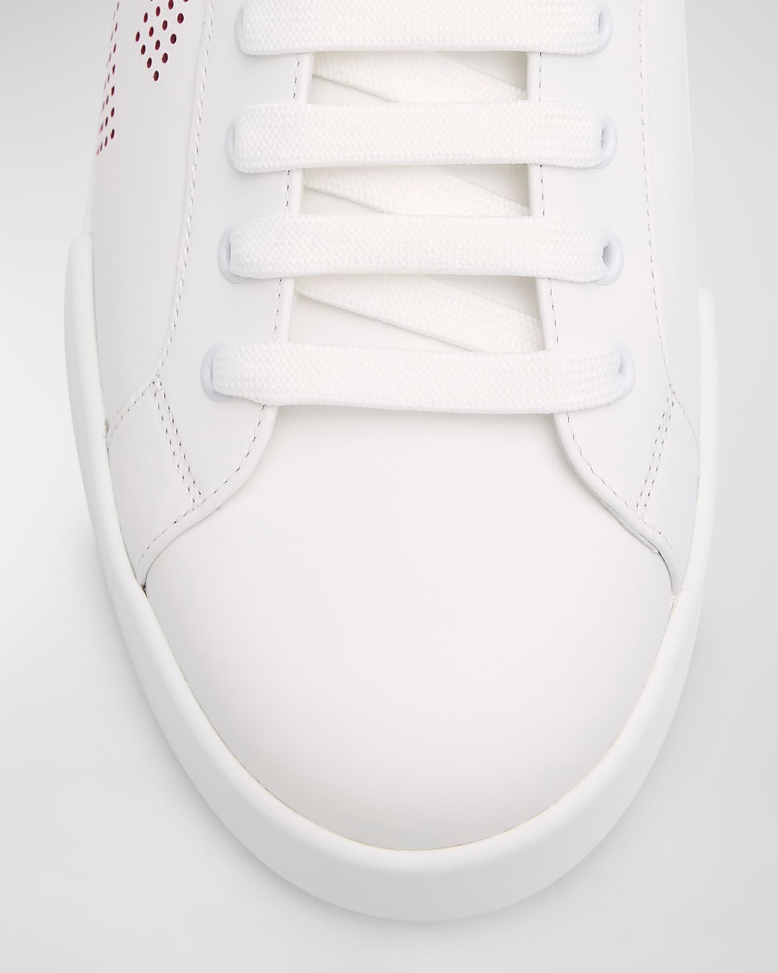 Men's Bicolor Leather DG Sneakers Product Image