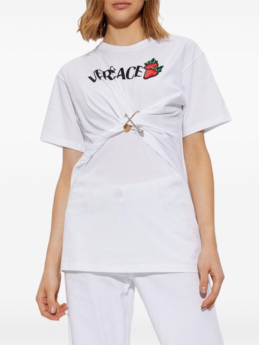 Medusa Safety Pin T-shirt Product Image