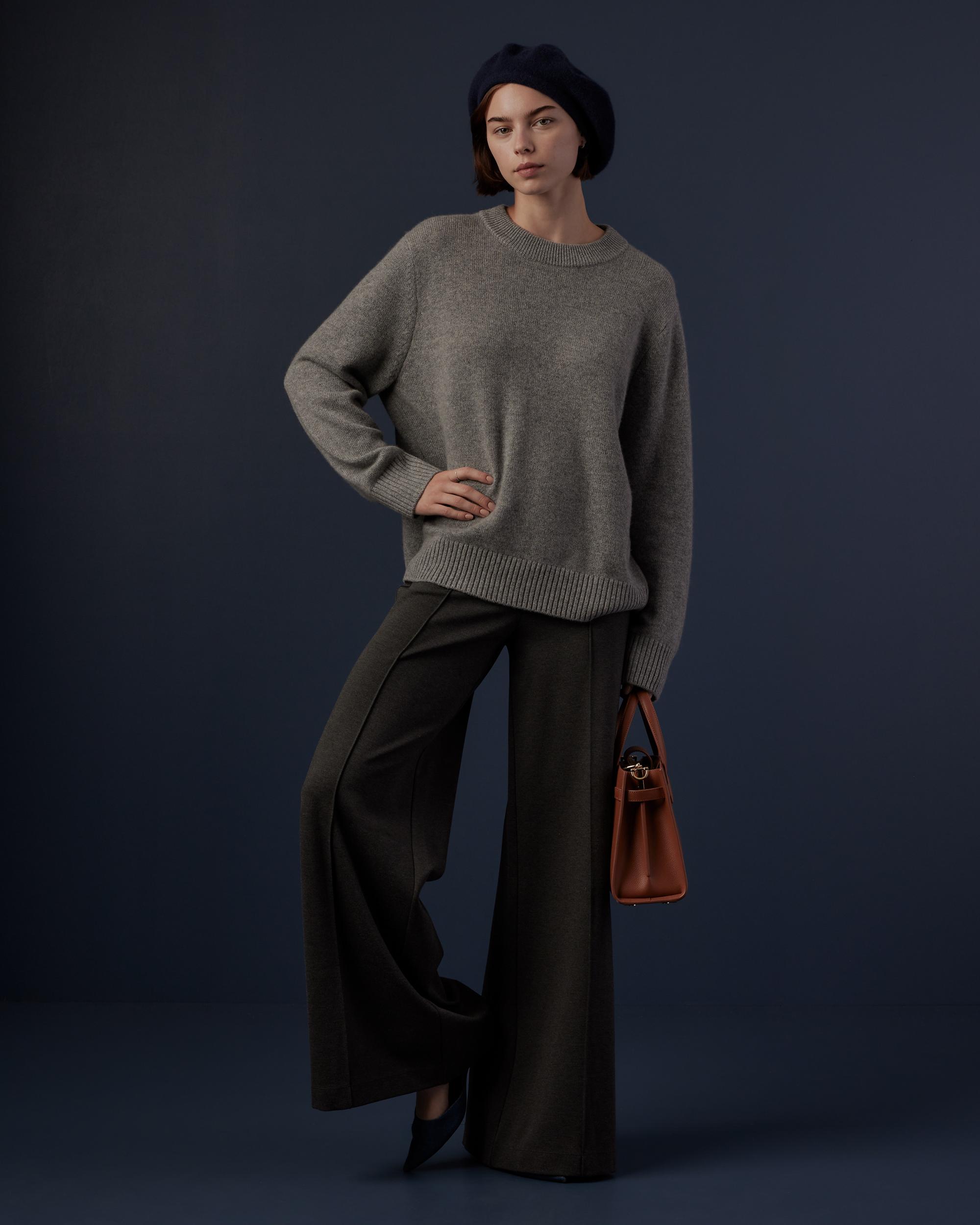 Quince | Women's Ultra-Stretch Ponte Super Wide Leg Pants Size XS, Rayon Product Image