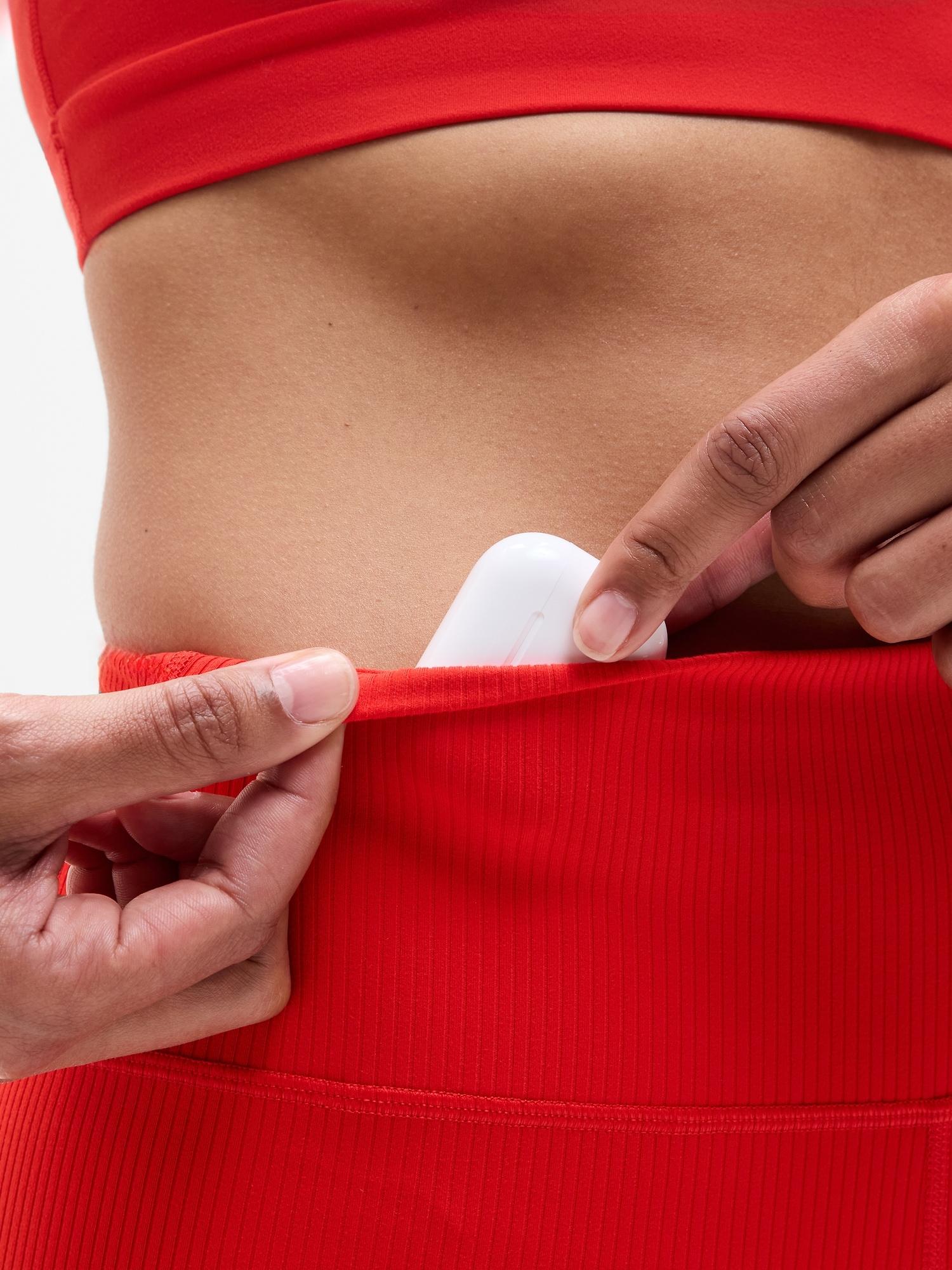 Transcend High Rise Rib Crop Legging Product Image