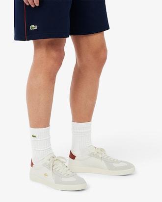 Men's Roland-Garros Edition Baseshot Pro Leather Sneakers Product Image