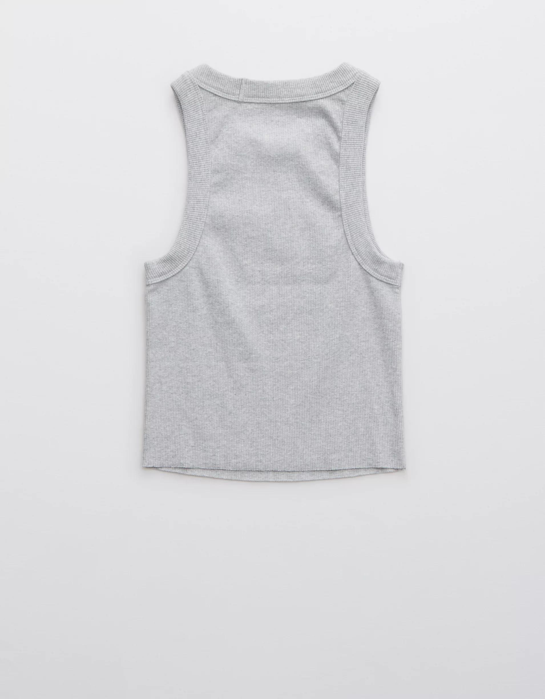 Aerie Free Spirit Ribbed Tank Top Product Image