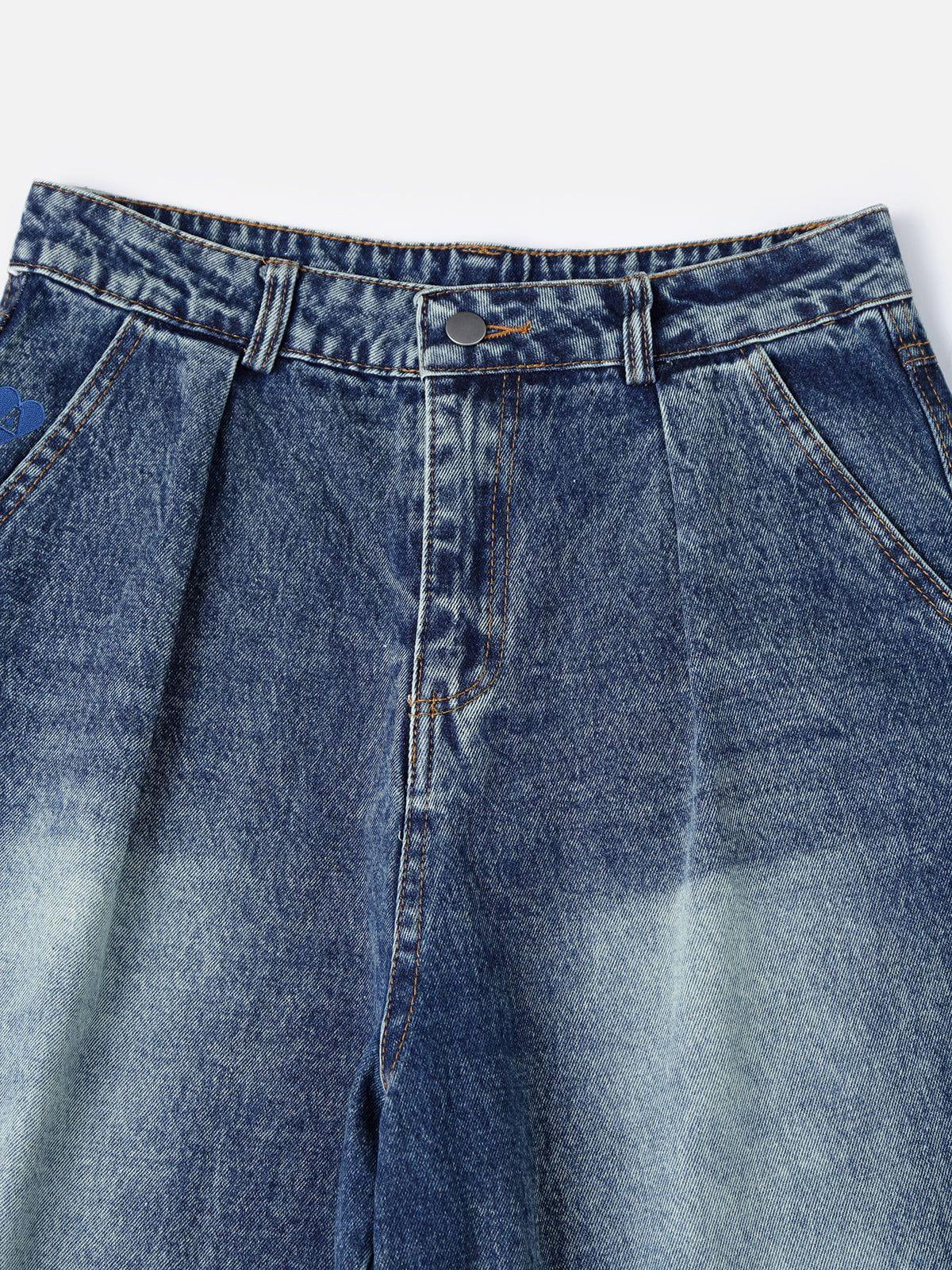 Aelfric Eden Splash Ink Super Baggy Barrel Jeans Product Image