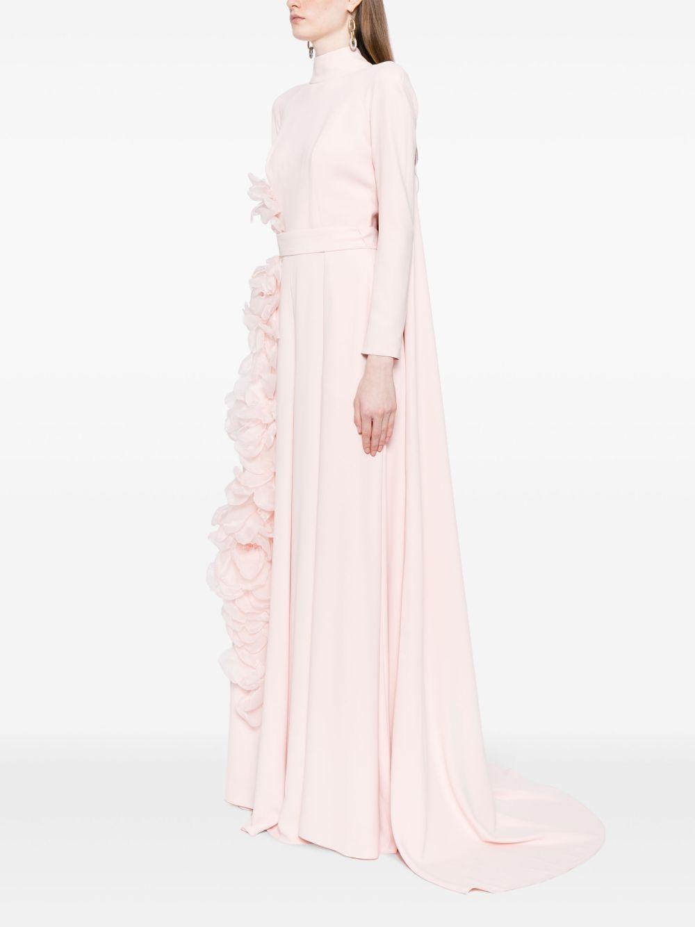 organza-flowers kaftan jumpsuit Product Image