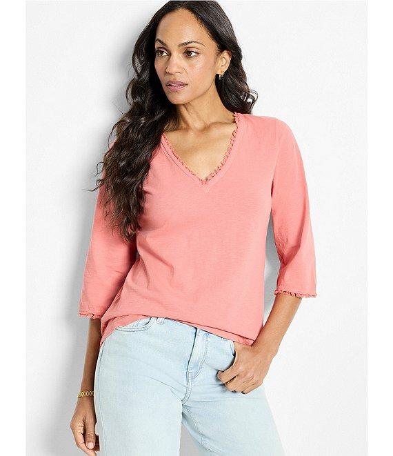 NIC + ZOE Denim Weekend Wide Leg Ankle Jeans Product Image