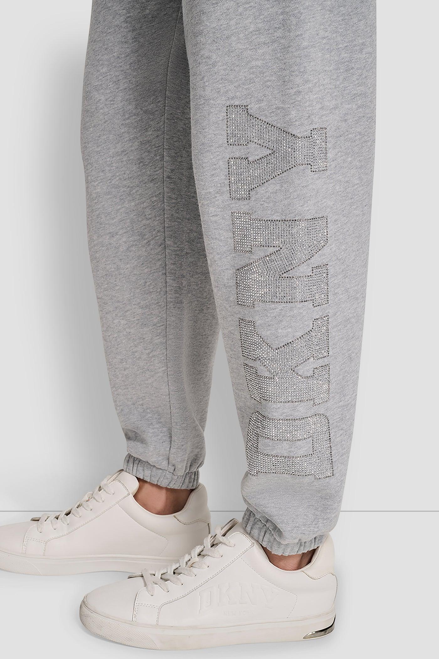 EXPLODED RHINESTONE VARISTY LOGO HIGH RISE RELAXED Product Image