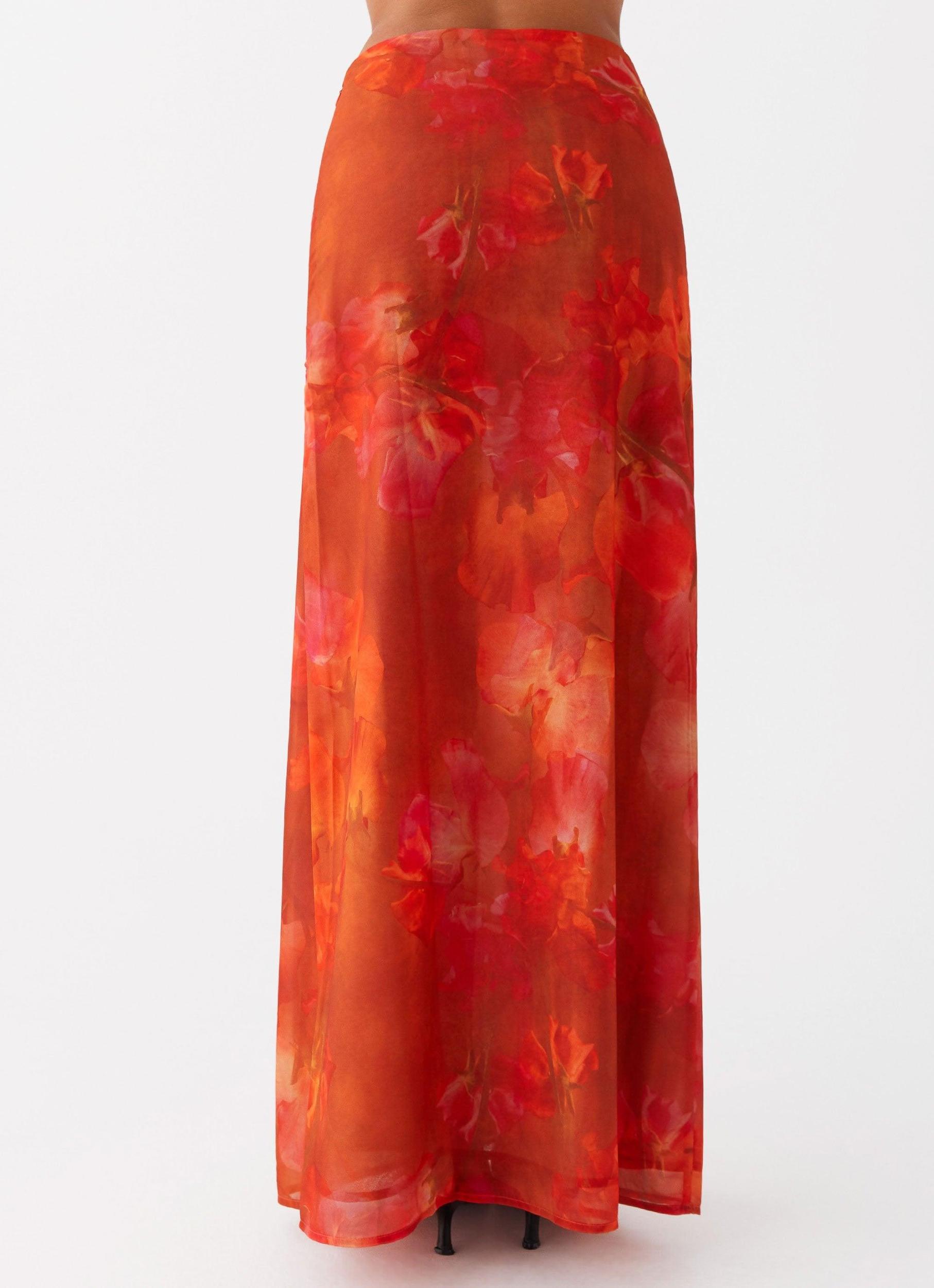 Roame Maxi Skirt - Amber Product Image
