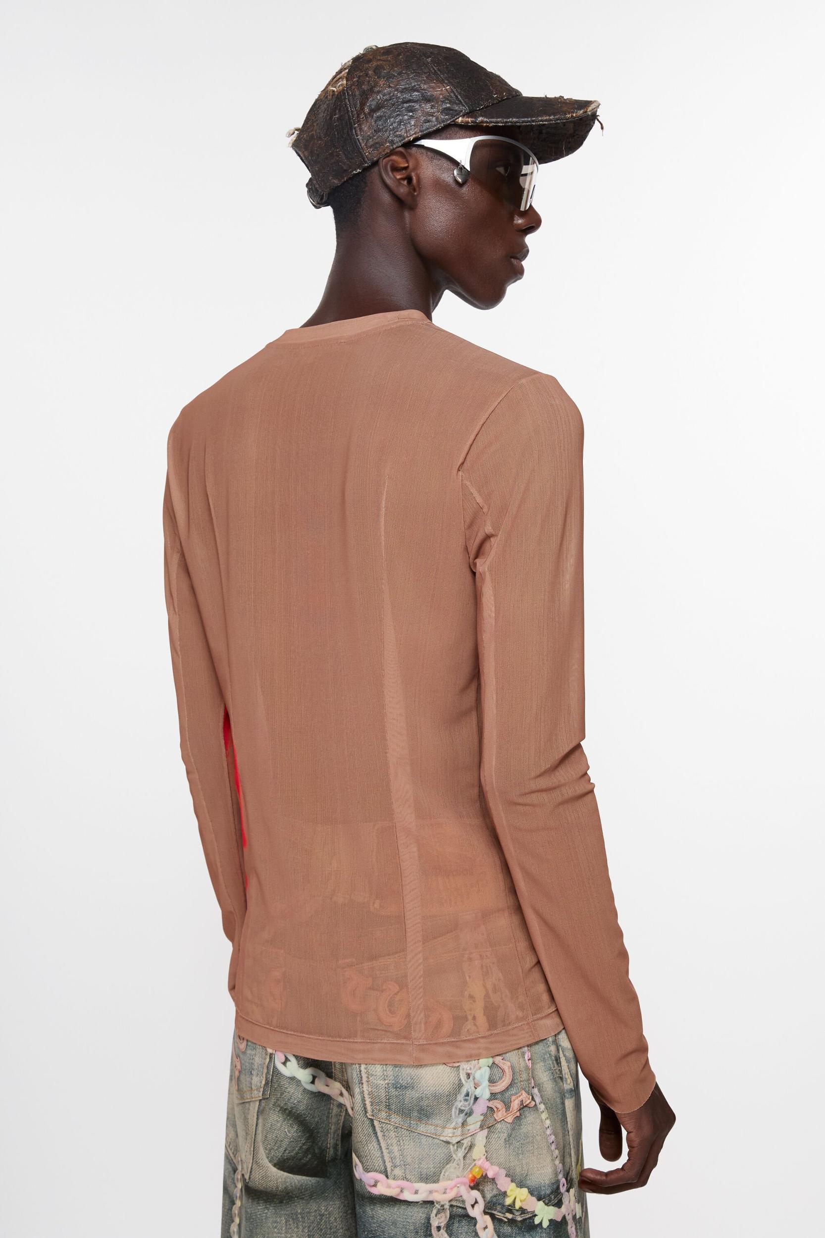 Long sleeve t-shirt sprayed logo Product Image