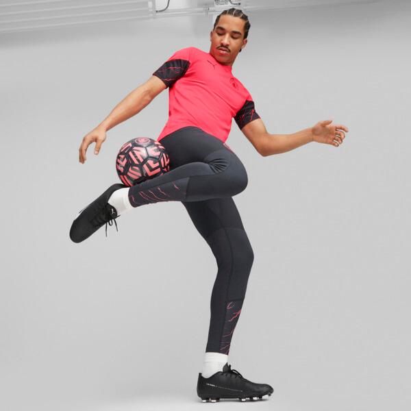 PUMA Manchester City Men's Soccer Training Jersey in Dark Blue Product Image