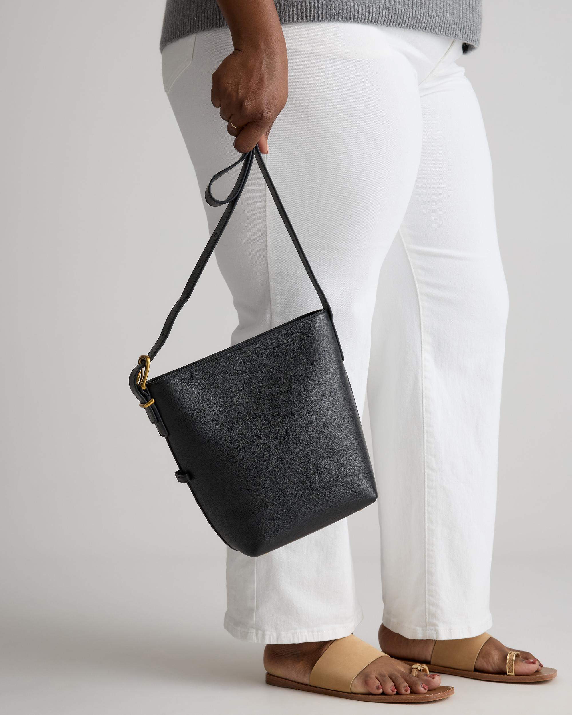 Quince | Women's Italian Leather Bucket Crossbody Product Image