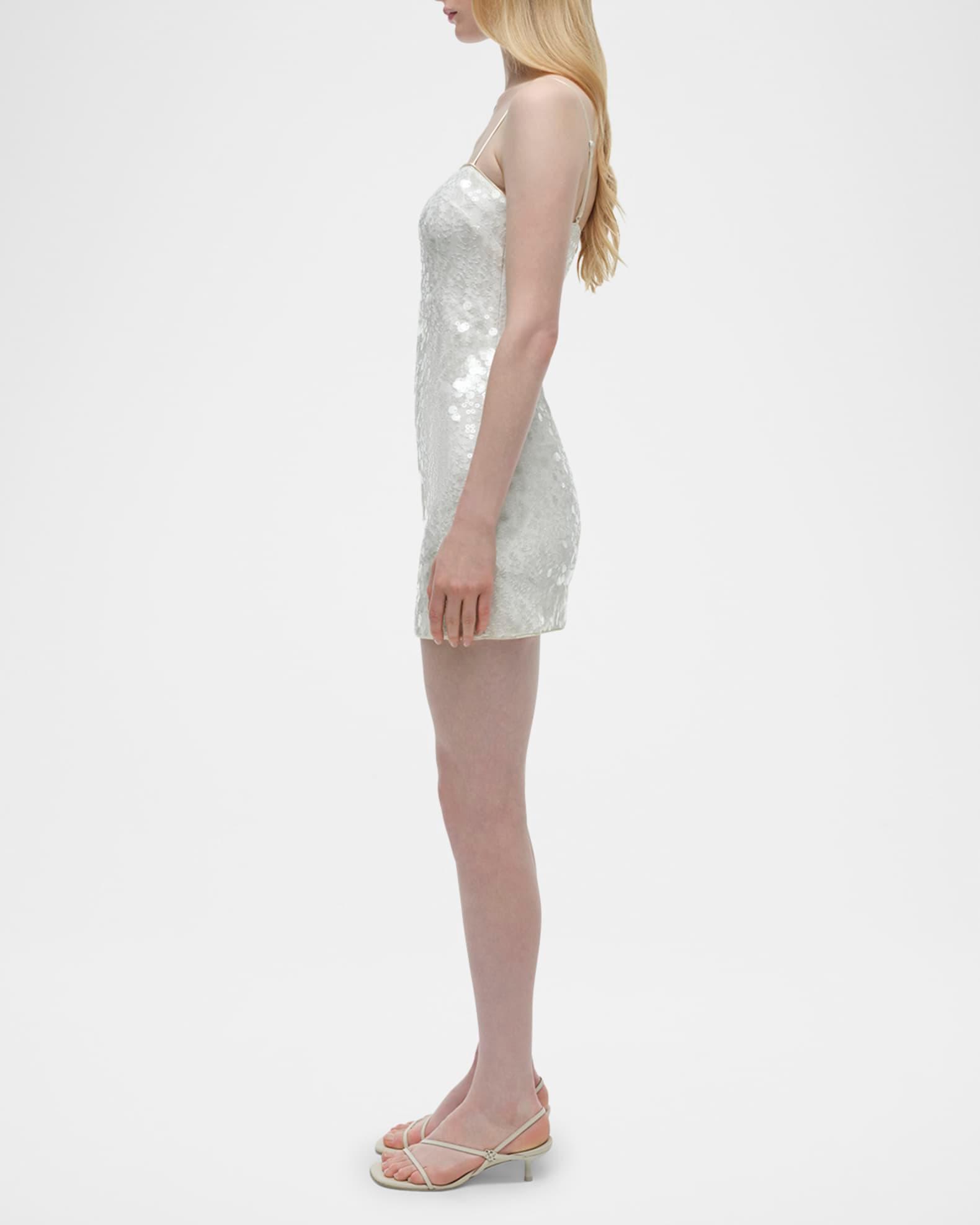 Lollie Sequined Sleeveless Mini Dress Product Image